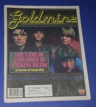 TALKING HEADS GOLDMINE MAGAZINE VINTAGE 1992 BYRNE - $39.99