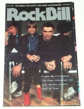 TALKING HEADS DAVID BYRNE VINTAGE ROCKBILL MAG 1983 - $22.99