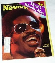 STEVIE WONDER VINTAGE NEWSWEEK MAGAZINE 1974 - $29.99