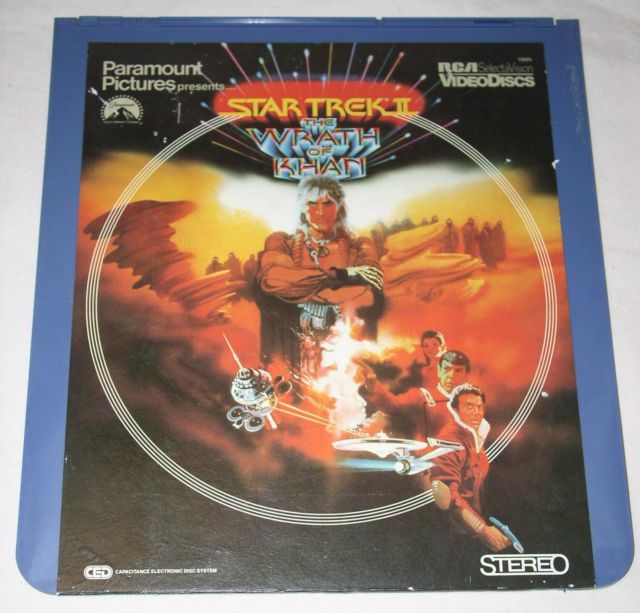 STAR TREK II THE WRATH OF KHAN VINTAGE 1982 VIDEODISC - $18.99