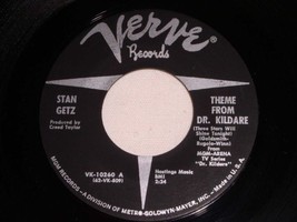 Stan Getz Dr. Kildare Theme Vintage Jazz 45 Rpm Record - £15.27 GBP