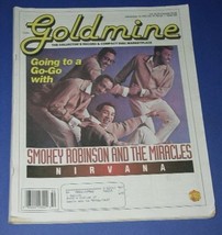 SMOKEY ROBINSON MIRACLES GOLDMINE MAGAZINE VINTAGE 1993 - $39.99