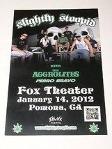 Slightly Stoopid Concert Promo Card 2011 Fox Theater Pomona - £15.94 GBP