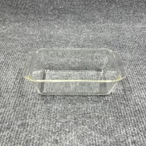 Vintage PYREX Glass Clear 1.5qt Loaf Pan Baking Dish 215-B 9x5x3 USA Made - $18.18