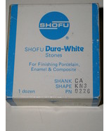 Shofu Dental Lab Dura White Stones CA Shank KN3 - $16.99