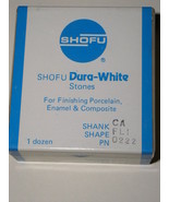 Shofu Dental Lab Dura White Stones CA Shank FL1 - $18.99