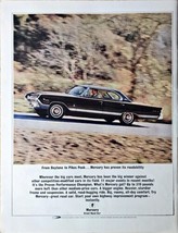 Mercury from dayton to pikes peak 4-door sedan 1964 Vintage Print Ad - $11.33