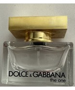 EMPTY PERFUME BOTTLE Dolce &amp; Gabbana The One Eau de Parfum D&amp;G 30ml 1.FL - $12.86