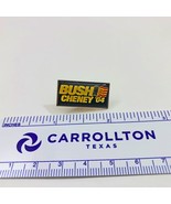 Bush Cheney Lapel Campaign Pin 2004 1 inch across - $12.21 CAD