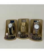 Vintage Lorus Watches Ladies Cocktail Watches NOS New Batteries Installed - £29.06 GBP