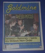 THE SEX PISTOLS GOLDMINE MAGAZINE VINTAGE 1992 SID VICIOUS - £31.45 GBP