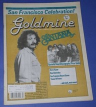 Santana Goldmine Magazine Vintage 1989 Carlos Santana - £39.10 GBP
