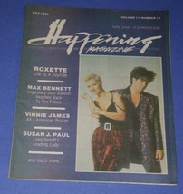 ROXETTE HAPPENING MAGAZINE VINTAGE 1991 - £18.10 GBP