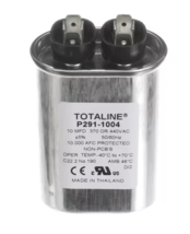 Carrier HVAC P291-1004 Capacitor, Run, Oval, 370/440 Volt, 10 MFD - $1,029.16 MXN