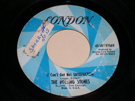 Rolling Stones Under Assistant West Coast Promotion Man 45 Rpm Phonograph Record - £12.85 GBP