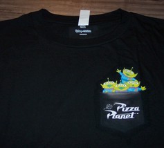 Walt Disney Toy Story Pizza Planet Aliens In Pocket T-Shirt Big &amp; Tall 3XLT New - £19.34 GBP