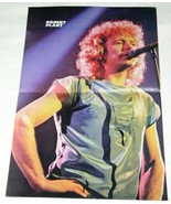 ROBERT PLANT LED ZEPPELIN KERRANG MAGAZINE POSTER 1982 - £15.84 GBP