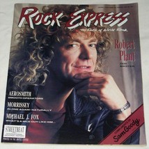 ROBERT PLANT LED ZEPPELIN VINTAGE ROCK EXPRESS MAG 1988 - £23.97 GBP