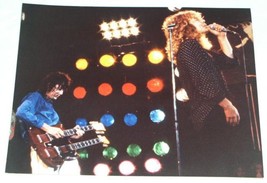 ROBERT PLANT PAGE LED ZEPPELIN VINTAGE GLOSSY PHOTO - £19.58 GBP