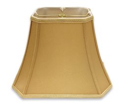 Royal Designs, Inc. Rectangle Cut Designer Bell Shade, Spider Fitter, Beige, 6.5 - $49.45+