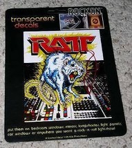 Ratt Decal Vintage 1984 Pacifica Mfg. - $22.99
