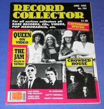 QUEEN CROWDED HOUSE RECORD COLLECTOR MAGAZINE 1992 UK - $29.99