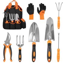 Whonline Garden Tools Set of 9, Complete Gardening Tools Kit, Gardening Gifts, C - £33.20 GBP