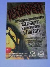 Polkadot Cadaver Promo Flyer Rottenrecords 2011 - $19.99