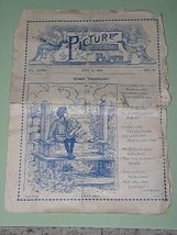 Picture Lesson Paper Vintage 1902 Childrens Religious - £11.71 GBP