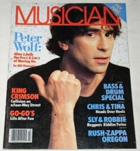 PETER WOLF J. GEILS BAND MUSICIAN  MAGAZINE 1984 - £23.76 GBP