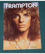 PETER FRAMPTON VINTAGE BANDANA FAN CLUB PHOTO STICKER - £15.84 GBP