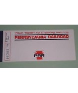 Pennsylvania Railroad Vintage Ticket Stub 1968 - £11.73 GBP