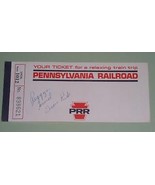 Pennsylvania Railroad Vintage Ticket Stub 1967 - £11.73 GBP