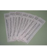 Pennsylvania Railroad Passenger Ticket Receipt Vintage Lot Of 7 - £11.73 GBP