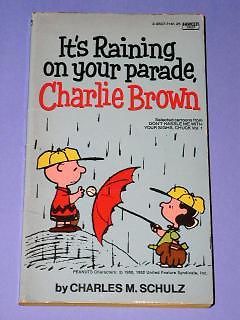 Peanuts Paperback Book Vintage 1975 Charlie Brown Snoopy - £15.21 GBP