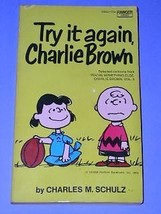 Peanuts Paperback Book Vintage 1974 Charlie Brown Snoopy - $18.99