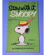 Peanuts Paperback Book Vintage 1980 Charlie Brown Snoopy - £10.17 GBP