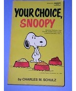Peanuts Paperback Book Vintage 1973 Charlie Brown Snoopy - £14.87 GBP