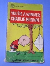 Peanuts Paperback Book Vintage 1966 Charlie Brown Snoopy - £14.90 GBP