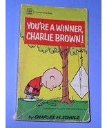 Peanuts Paperback Book Vintage 1966 Charlie Brown Snoopy - £14.87 GBP