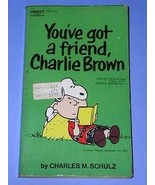 Peanuts Paperback Book Vintage 1972 Charlie Brown Snoopy - £14.87 GBP