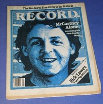PAUL MCCARTNEY VINTAGE RECORD MAGAZINE 1982 - $29.99