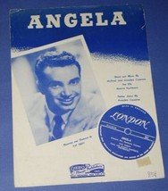 Pat Terry Vintage Sheet Music 1951 Angela - £14.20 GBP