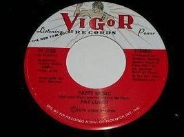 Pat Lundi Party Music 45 Rpm Record Vinyl Vigor Label - £31.96 GBP