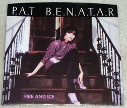 Pat Benatar Fire And Ice Vintage 45 Rpm Record W/Pic Sleeve - £15.12 GBP