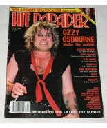 OZZY OSBOURNE KISS VINTAGE HIT PARADER MAGAZINE 1984 - $570.01 MXN