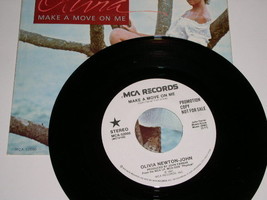 Olivia Newton John Make A Move On Me Promo 45 rpm Record Picture Sleeve - $19.99