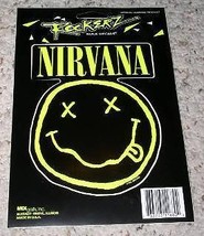 Nirvana Kurt Cobain Sticker Vintage 1992 Rockerz - £18.33 GBP