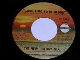 New Colony Six Long Time To Be Alone Vintage 45 Rpm Phonograph Record - £15.17 GBP