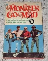 Monkees Paperback Book Go Mod Vintage 1967 - £19.54 GBP